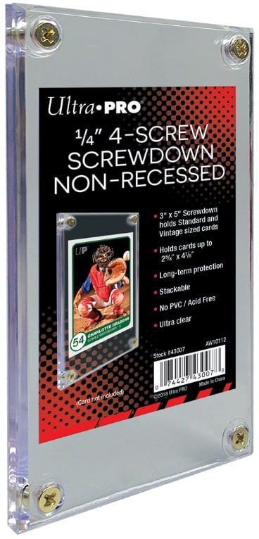 Ultra Pro Non-Recessed Screwdown Card Holder image 0